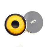 Golden eagle inspired glass sew on eyes