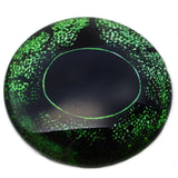 Green Frog Glass Eyes