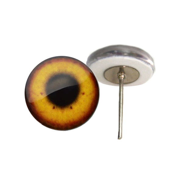 Egyptian goose eyes on wire pin posts
