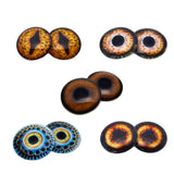 Mythical creatures glass eyes discounted bundle - 5 pairs