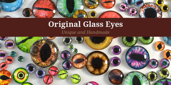 Handmade Glass Eyes and Cabochons by Megan Petersen