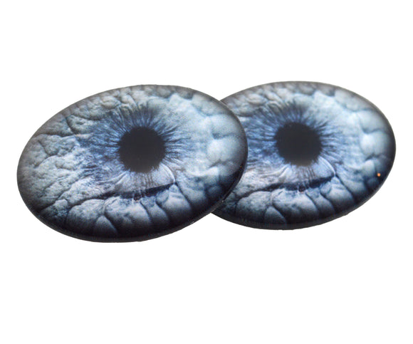 Haunting Ghost Oval Glass Eyes