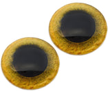 60mm Yellow Owl Glass Eyes