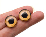 Beige Fish Glass Eyes for fishing lure making