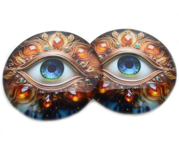 Bejeweled Glass Eyes