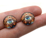 Bejeweled Glass Eyes