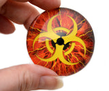 Biohazard glass eyes