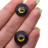 5 Pairs Spooky Halloween Inspired Glass Eyes Discounted Bundle