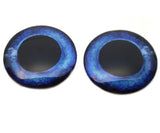 Blue Swordfish Glass Cabochon Eyes Large Size