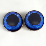 Blue Swordfish Inspired Sew-On Button Glass Eyes