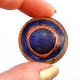 Blue Spotted Pufferfish Glass Eyes in Bundle