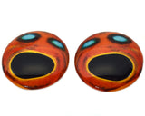 40mm Coral Grouper Fish Glass Eyes