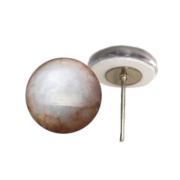 Creepy corpse zombie glass eyes on wire pin posts