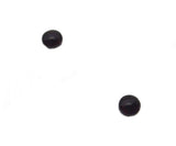 6mm Dark Shiny Seal Glass Eyes