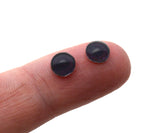 6mm Tiny Dark Shiny Seal Glass Eyes