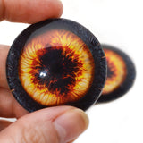 Fire Phoenix Glass Eyes
