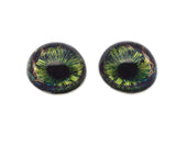 High Domed Forest Wizard Glass Eyes