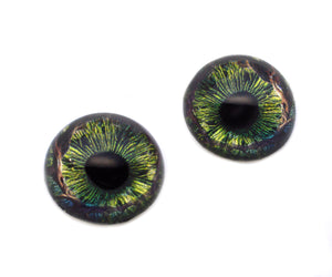 High Domed Forest Wizard Glass Eyes