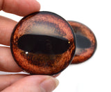 40mm Brown Giraffe Glass Eyes