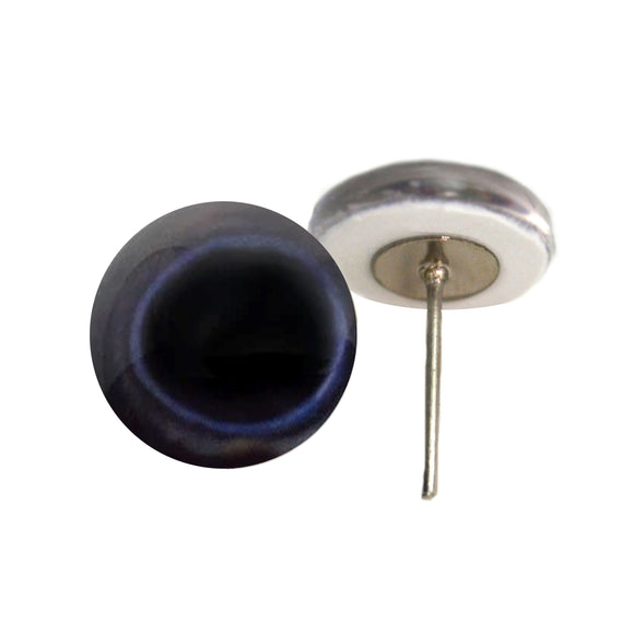 Great White Shark glass eyes on wire pin posts