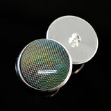 Green polish fly insect sew on glass eyes