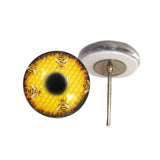 honeycomb honeybee glass eyes on wire pin posts