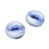 Contracted Pale Blue Goat Glass Eyes