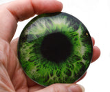 Intense Green Human Glass Eyes