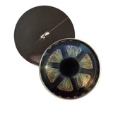 Iron gear nautical steampunk sew on glass eyes