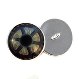 Iron gear nautical steampunk sew on glass eyes