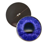 Dark Blue jewel toned sew on glass eyes