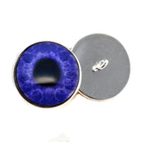 Dark Blue jewel toned sew on glass eyes