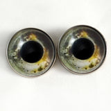 Koi fish inspired sew on glass eyes