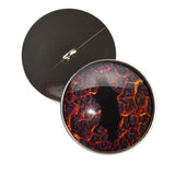 Lava dragon sew on glass eyes