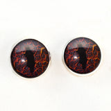 Lava dragon sew on glass eyes