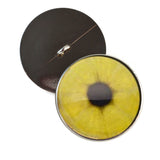 lemon slice inspired sew on glass eyes