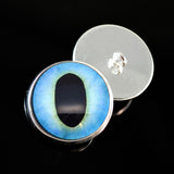 Sweet Blue Dragon sew on glass eyes