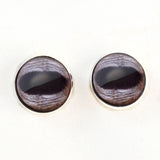 Light colored realistic deer sew on glass eyes