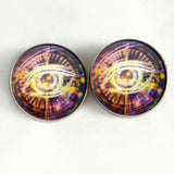 Magical Eye cyberpunk tech inspired sew on glass eyes