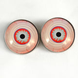 Manic Scary Clown Sew on glass eyes