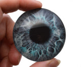 Mint Blue Mermaid Glass Eyes