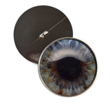 Misty Gray Human sew on glass eyes