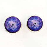 Mystical Purple Sew on Glass Eyes