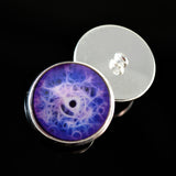 Mystical Purple Sew on Glass Eyes