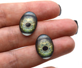 Oval Forest Creature Spooky Glass Eyes