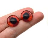 Deep Red Pinecone Soldierfish Glass Eyes