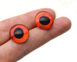 16mm Red Hogfish Glass Eyes
