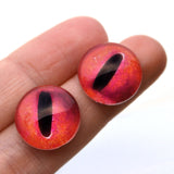 16mm Red Octopus Glass Eyes