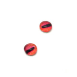 6mm Red Octopus Glass Eyes