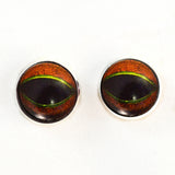Tree Frog inspired sew on glass eyes
